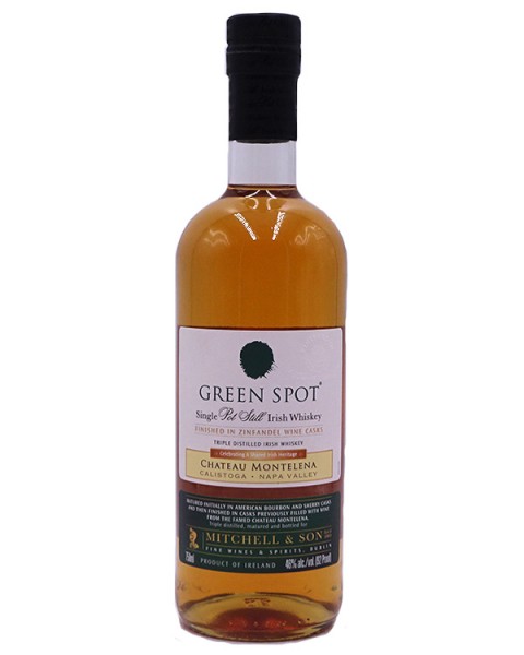 Green Spot Chateau Montelena Single Pot Still Irish Whiskey 750mL