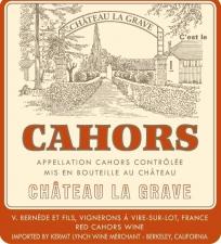 Chteau La Grave - Cahors 2022 (750ml) (750ml)