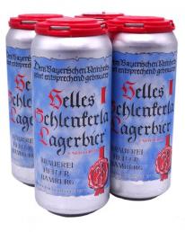 Aecht Schlenkerla (Brauerei Heller-Trum) - Helles Schlenkerla Lagerbier (4 pack 16oz cans) (4 pack 16oz cans)