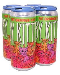 Fat Orange Cat Brew Co. - Baby Kittens Hazy New England Style India Pale Ale (4 pack 16oz cans) (4 pack 16oz cans)