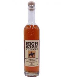 High West - Rendezvous Rye (750ml) (750ml)