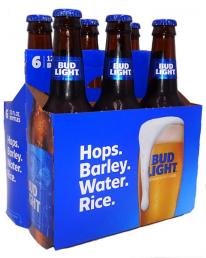 Anheuser-Busch - Bud Light (6 pack 12oz bottles) (6 pack 12oz bottles)