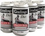 Goslings - Diet Ginger Beer NA (6 pack 12oz cans)