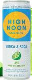 High Noon Sun Sips - Lime Vodka & Soda (4 pack 355ml cans)