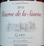 Reserve de la Saurine - Vin de Pays du Gard Rouge 2019 (750ml)