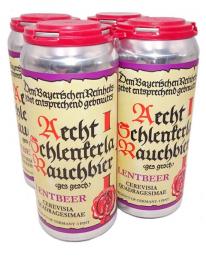 Aecht Schlenkerla (Brauerei Heller-Trum) - Fastenbier (4 pack 16oz cans) (4 pack 16oz cans)