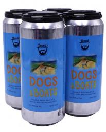 Beer'd Brewing Co. - Dogs & Boats Double IPA (4 pack 16oz cans) (4 pack 16oz cans)