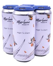 Marlowe Artisanal Ales - Eager to Share American Pale Ale (4 pack 16oz cans) (4 pack 16oz cans)