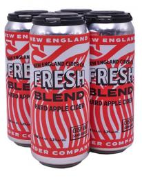 New England Cider Company - Fresh Blend Hard Apple Cider (4 pack 16oz cans) (4 pack 16oz cans)