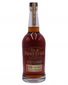 Old Forester Distilling Co. - Statesman Kentucky Straight Bourbon Whisky 0 (750)